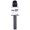 White, variant on Sing-along PRO Bluetooth Karaoke Microphone and Bluetooth Stereo Speaker All-in-one (Pink)