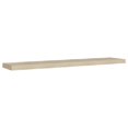 thumbnail image 2 of vidaXL Floating Wall Shelf Oak 120x23.5x3.8 cm MDF, 2 of 5