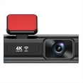 thumbnail image 1 of Mini Cámara de Tablero para Auto con WIFI 4K, DVR, Lente Dual Frontal y Trasera 1080P, Visión , Monitor de Estacionamiento, Cámara de Seguridad de Caja Negra., 1 of 8