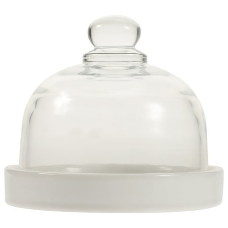 

1pc Mini Dessert Tray Cake Showing Stand with Lid Dessert Storage Container