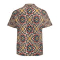 thumbnail image 3 of High Quality Hawaiian Shirts for Men Short Sleeve Aloha Beach Shirt Floral Summer Casual Button Down Shirts Blouses, 3 of 7