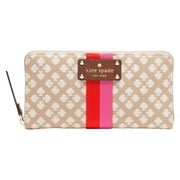 Kate Spade New York Neda Classic Stucco Zip Around Wallet 12 ID/Credit Card Slot