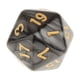 thumbnail image 5 of 7 Piezas Juegos de Dados D4-D20 Múltiples Juegue de Entretenimiento para Nilños Adultos Negro, 5 of 9