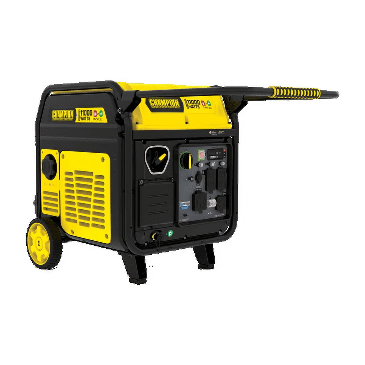 Champion Power Equipment 11,000-Watt Electric Start Dual Fuel Home Backup Portable Inverter Generator with Quiet Technology and CO Shield®