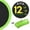 Green, variant on Yescom Trampoline Mat & Pad Replacement Kit w/ 72V-Ring for 12ft Round Trampoline Frame
