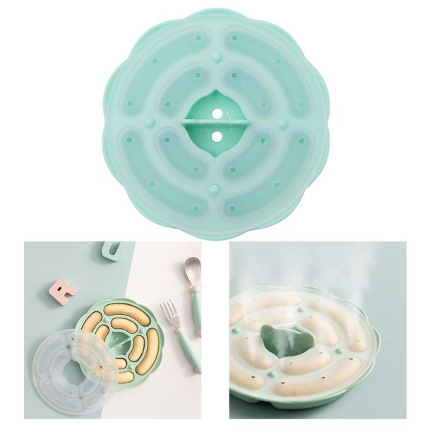 Molde de silicona para salchichas perfecl Verde 15,3x15,3x3,2 cm