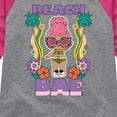 thumbnail image 3 of LOL Surprise! Dolls - Groovy Beach Babe - Toddler & Youth Girls Raglan Graphic T-Shirt, 3 of 5