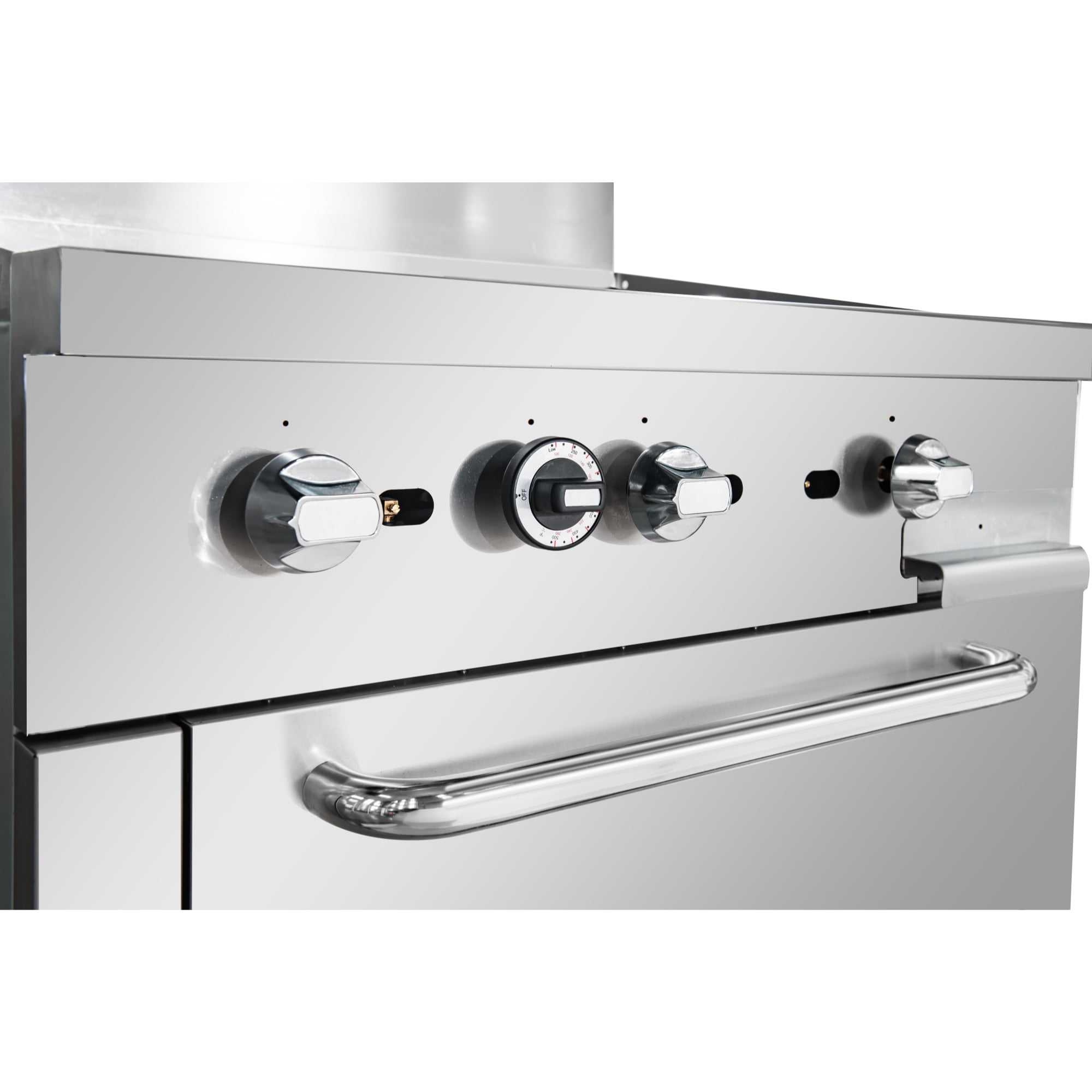Commercial 36" Oven with 36" Griddle Top with 90000 BTU