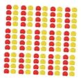 thumbnail image 1 of 120 piezas Cubiertas de micrófono protección de protección contra mangas anti -ruido de viento Cubierta de micrófono portátil universal no tejido amarillo rojo, 1 of 8