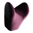 thumbnail image 2 of Almohada para asiento de automóvil Espuma viscoelástica Suavidad transpirable Cojín de soporte para la espalda y el cuello para conducir Rouge Purple, 2 of 5