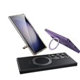 thumbnail image 3 of Phone Case For Samsung Galaxy S24 S23 S22 + Plus Ultra Magnetic Adsorption With Magsafe With Stand Holder Magnetic Full Body Protective Solid Colored, 3 of 5