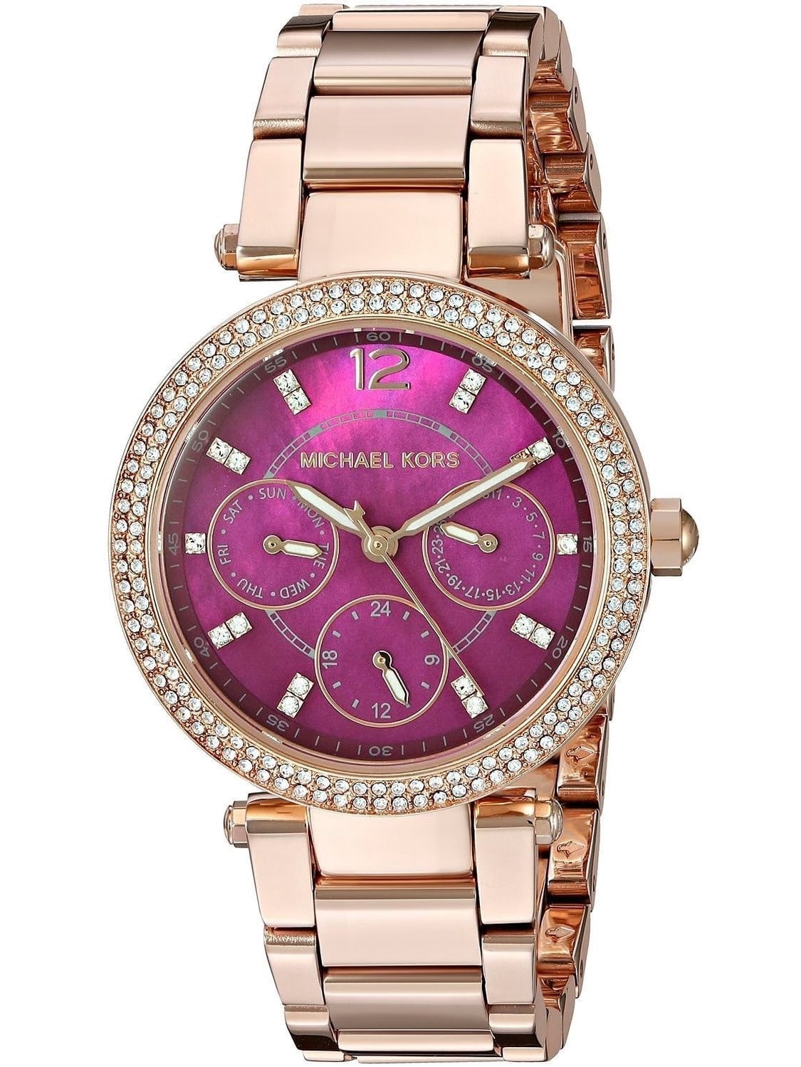 Michael Kors Women's Mini Parker Rose Gold-Tone Watch MK6403