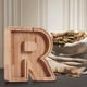 thumbnail image 4 of Piggy-Bank for Kids Boys Girls Large Piggy Banks 26 English Alphabet Letter,Personalized Wooden,Transparent Money Saving Box (1 Pc), 4 of 9