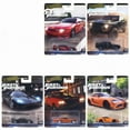 thumbnail image 1 of HW Premium Fast & Furious #1-5 Ensemble de 5 Voitures HNW46, 1 of 1