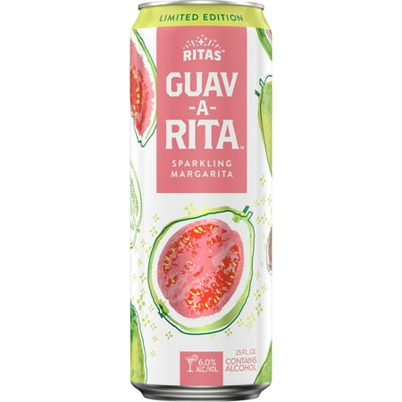 Ritas Guav-A-Rita Sparkling Margarita, 25 fl. oz. Can 8.0% Alc./Vol.