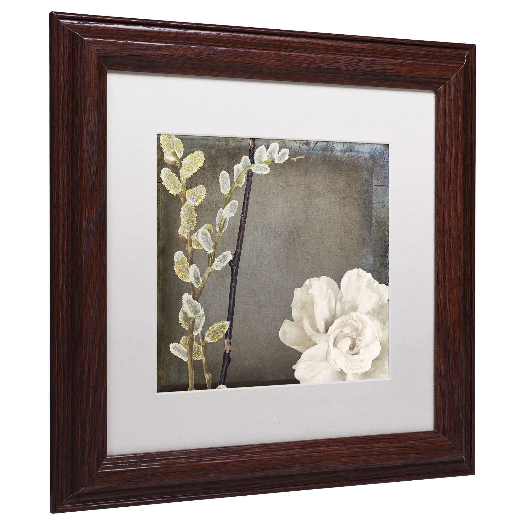 Trademark Fine Art "India I" Canvas Art by Color Bakery, White Matte, Wood Frame