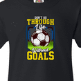 thumbnail image 4 of Inktastic Soccer Funny Goals Youth T-Shirt, 4 of 5
