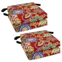 Blazing Needles Set of 4 Outdoor Chair Cushions, Alenia Pompeii