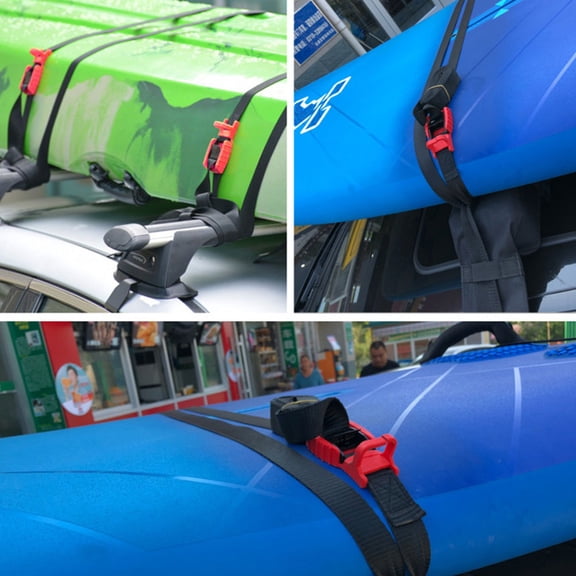 UPOUART Heavy Duty Black Lashing Strap 1.5 Inch x 10ft with Polyester Webbing and Zinc Alloy Buckle for Outdoor Use