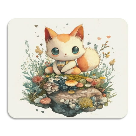 

Diatom Mud Drain Pad 15.7X11.8 Inch Dish Drying Mats Magical Mat Magic Mat Kitchen Drain Mat Coffee Drain Mat Table Drain Mat Beautiful Little Orange Fox