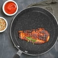 thumbnail image 2 of CRAFTHROU 1Pc Non-Stick Frying Pan Black Construction Omelette Pan for Cooking, 2 of 8