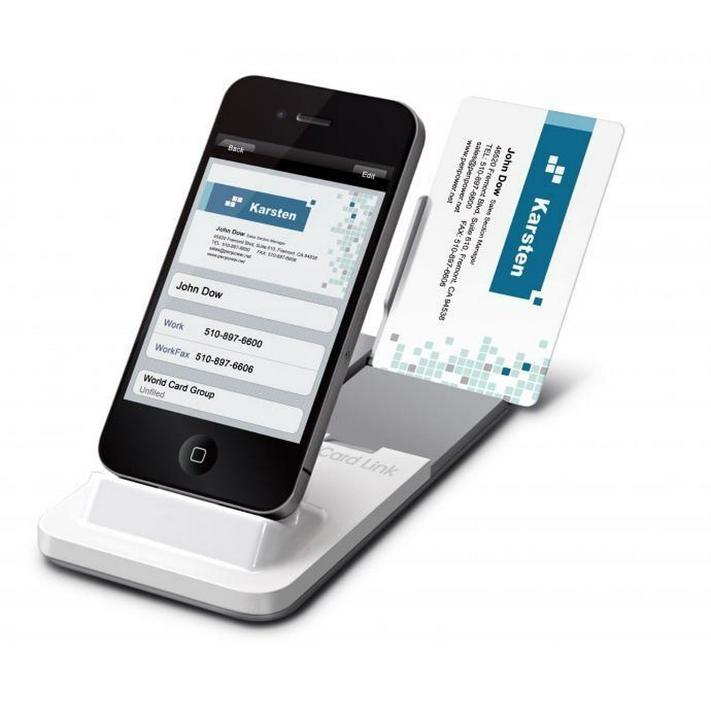 PenPower WorldCard Link Business Card scanner for iPhone 4/4S Walmart