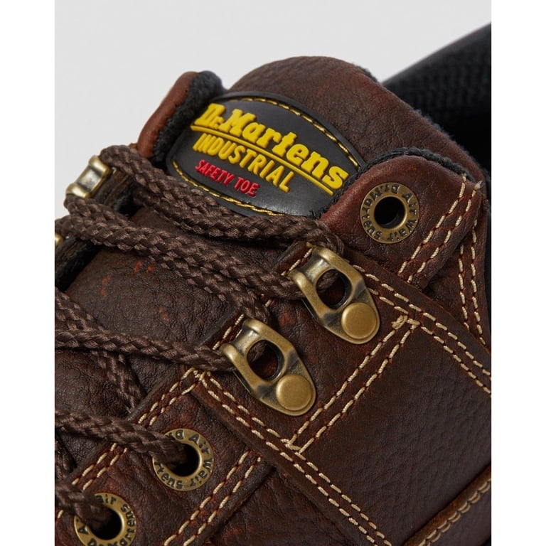 Dr. Martin Gunby Leather Steel Toe Work Shoes Boots Size 14 Gunby Leather Steel Toe Work Shoes in Teak | Dr. Martens main image 4