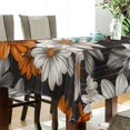 thumbnail image 5 of Yayeee Tablecloths 60" x 108" Rectangle Wrinkle Resistant Party Table Cover, Black Plaid Floral, 5 of 8