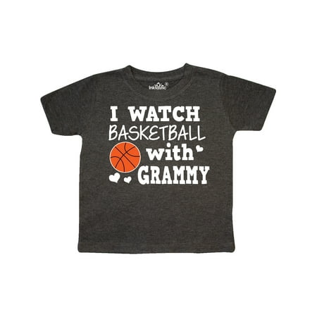 

Inktastic I Watch Basketball with Grammy Gift Toddler Boy Girl T-Shirt
