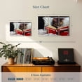 thumbnail image 3 of Elephant Stock Late Night Thriller Wall Art - Horizontal Multi Panel Canvas - Living Room Wall Decor - Humor Multi Panel - Red And White Decor By Lucia Heffernan - 23" x 14", 3 of 4