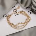 thumbnail image 4 of 3PCS/Set Fashion Thick Chain Link Bracelets Bangles For Women Vintage Snake Chain Gold Silver Color Bracelets Set Punk Jewelry, 4 of 6