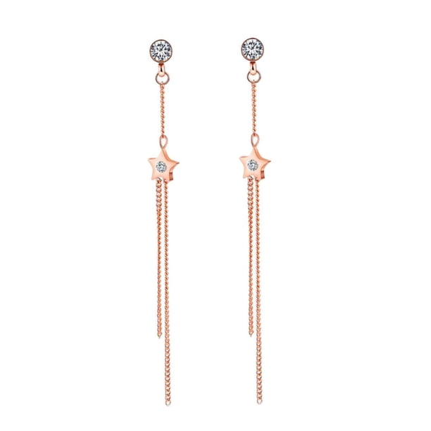 2 Pcs de Arete Elegante Suministros de ejercicio Multiusos Duradero Pendienet jpyas jinwen Pentagram Ear Stud