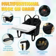 thumbnail image 6 of WonderStone Hook On Chair, Portable High Chair with Tray, Storage Bag & Free Accessories, Clip-On Table Chair for Baby and Toddler, Ideal for Home and Travel, Black, 6 of 10