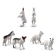 thumbnail image 4 of Juego de 18 figuras de juguete de animales polares árticos que incluyen lobo blanco, búho blanco, conejo ártico blanco, husky ártico e iglú, modelo animal de simulación, regalo para niños, 4 of 8