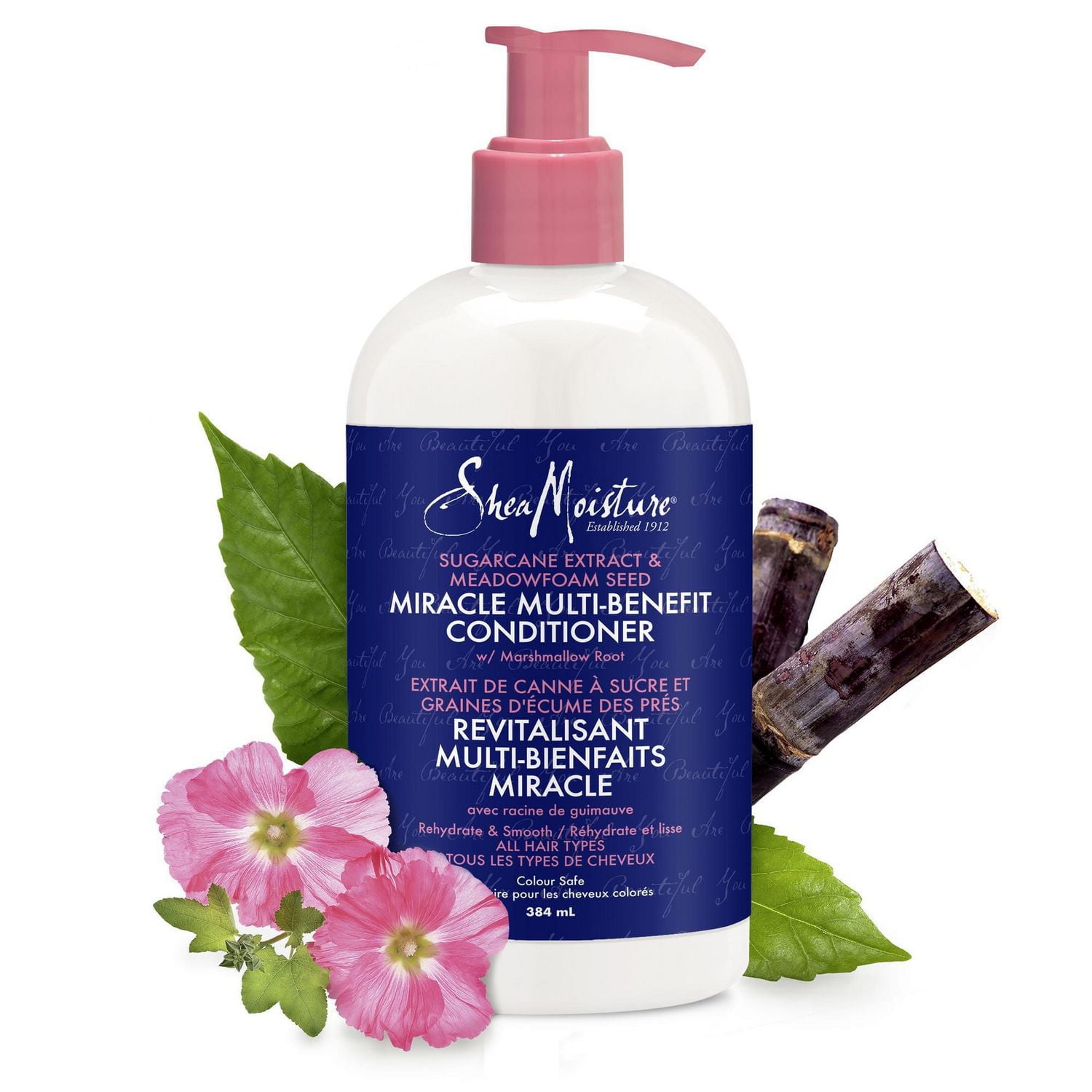 SheaMoisture Silicone Free Conditioner for Dry Hair, Sugarcane and Meadowfoam Sulfate Free Conditioner