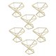 thumbnail image 1 of 6 Piezas Soporte Geométrico para Plantas de Aire, Estante para Plantas de Aire, Soporte para Plantas de Metal, Estantes para Macetas, Decoración Himmeli, Contenedores Tillandsia, 1 of 6