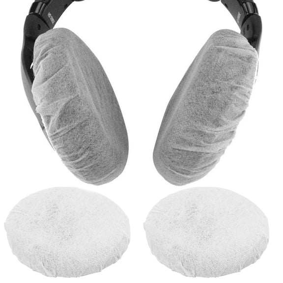 100Pcs Headphone Ear Covers, Non-Woven Sanitary Headphone Ear Covers for 8.5~10cm Earpads TAPDRA Accessories Part