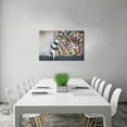 thumbnail image 6 of Graffiti Wall Art Banksy Canvas Wall Art Colorful Wall Art Graffiti Canvas Wall Art Banksy Art Street Art Canvas Wall Art Banksy Prints Graffiti Wall Decor for Living Room Bedroom Decor 12x18, 6 of 6