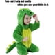 thumbnail image 3 of QIAONIUNIU Disfraz de dinosaurio verde para bebé de Halloween, mono infantil, mameluco de cosplay de 24 a 30 meses, 3 of 3