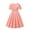 Pink, variant on CHEEREAM Little Girls Summer Dress Tween Boho Casual Smocked Swing Flowy Ruffle Midi Dresses 8-13 Years Pink 10 Years