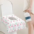 thumbnail image 2 of CNKOO Housses de Siège de Toilette Jetables 7/10 Pcs Extra Larges Imperméables, 2 of 5