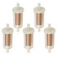 thumbnail image 2 of 6 Pcs Fuel Filter, 1/4 inches Inline Fuel Filter for 695666 691035 845125 Mower Tractor, 2 of 10
