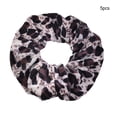 thumbnail image 2 of 5 Pieces Woman Hair Scrunchies Fashion Travel Vacation Beach Work School Stretchable Ponytail Holder Hairband for Female Type 5, 2 of 7