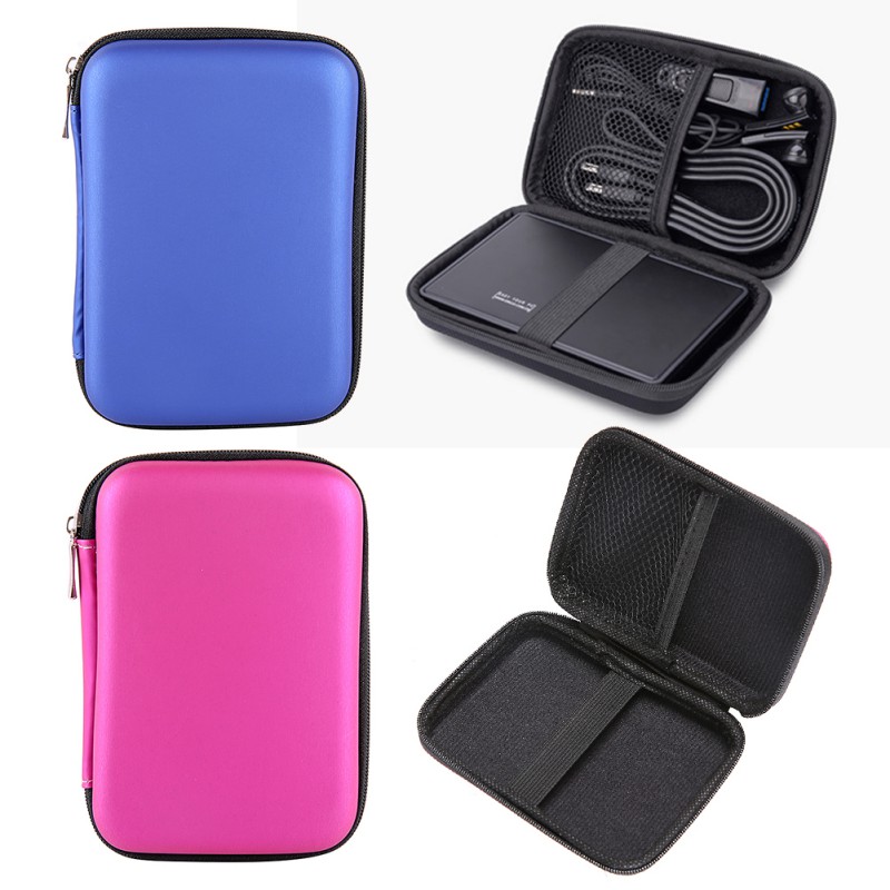 2.5" Nylon Hard Disk Carry Bag External Hard Drive Disco Case Cover