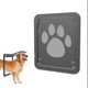 thumbnail image 2 of Puerta con mosquitera para perros, puerta interior de 26*20,5 cm, puerta con mosquitera para mascotas con cerradura, estampado de pata de perro, puerta con mosquitera antimordida p, 2 of 4