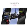 thumbnail image 4 of Motocicleta DC 6V-30V 3 en 1 Reloj de tiempo digital + Termómetro + Voltímetro de voltaje Carevas  Voltímetro digital, 4 of 7