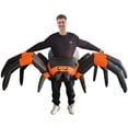 thumbnail image 5 of Assorted Ocean & Spider Inflatable Costumes For Adults - Marine & Horror Theme Party Outfits (Fits 59"–74.8" / 150-190cm),Height 59"–74.8",tarantula, 5 of 5