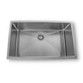 thumbnail image 1 of ONEX® Bol Simple Encastré 32"X19 Pouces-10 Pouces Évier en Acier Inoxydable OUS3219-SQR, 1 of 7