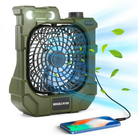 

Camping Fan Tent Fan for Camping Portable Camping Fan Rechargeable for Outdoor Travel Picnic Fishing Barbecue