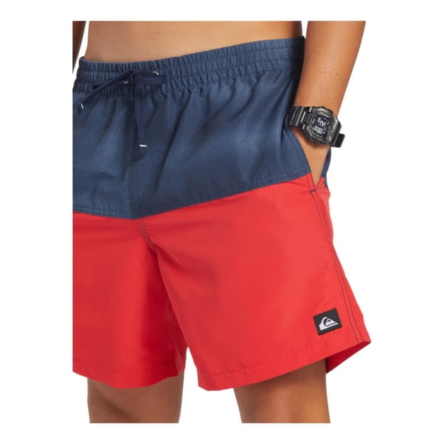Traje De Baño Quiksilver Hombre Caballero Playa Surf rojo S